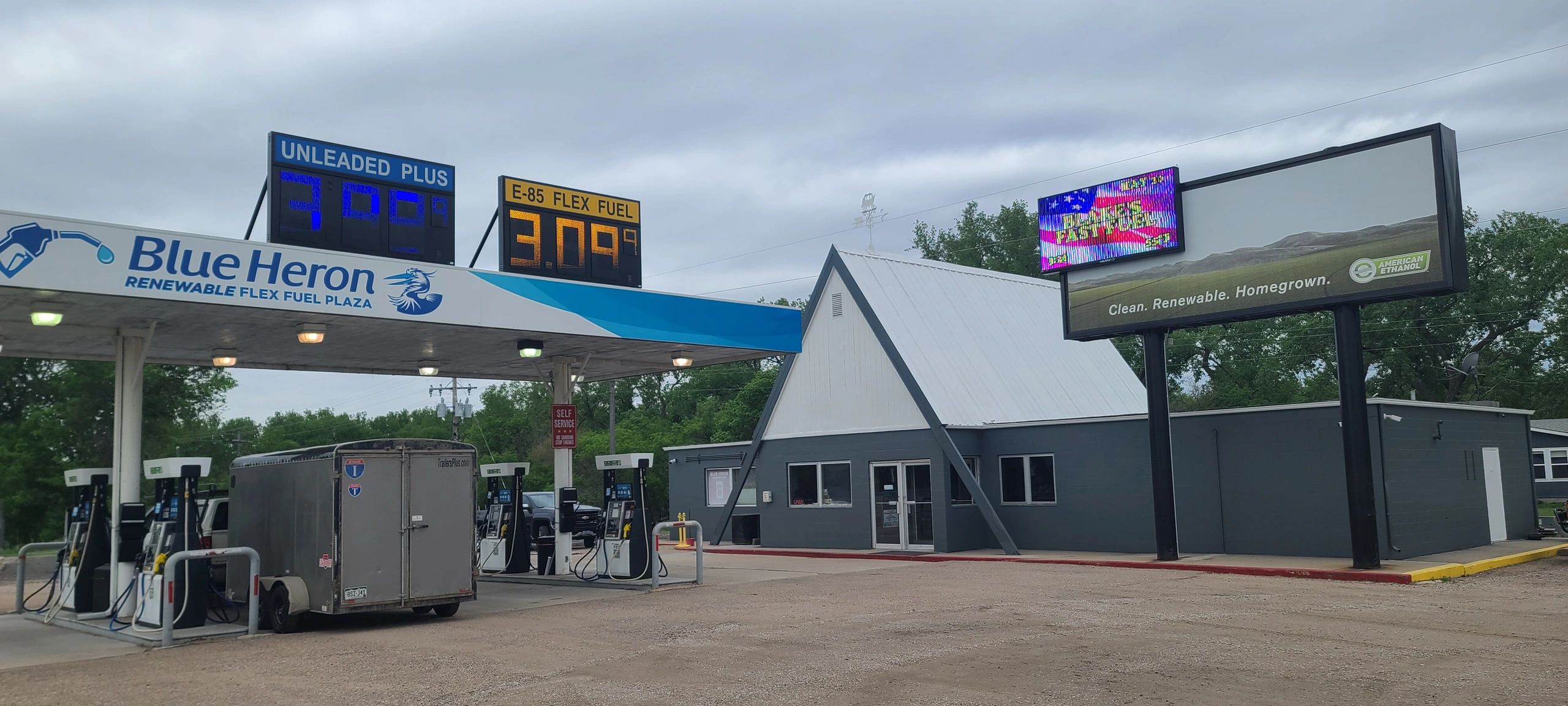 Blake's Fast Fuel Gas and Service Station Gothenburg, Nebraska